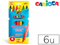 6 rotuladores Carioca Joy